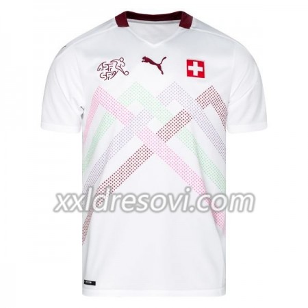 Švicarska Drugi Nogometni Dres EURO 2020